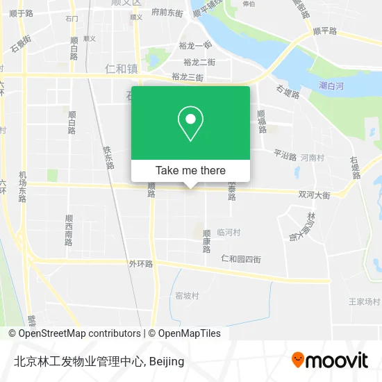 北京林工发物业管理中心 map