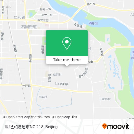 世纪兴隆超市NO.218 map