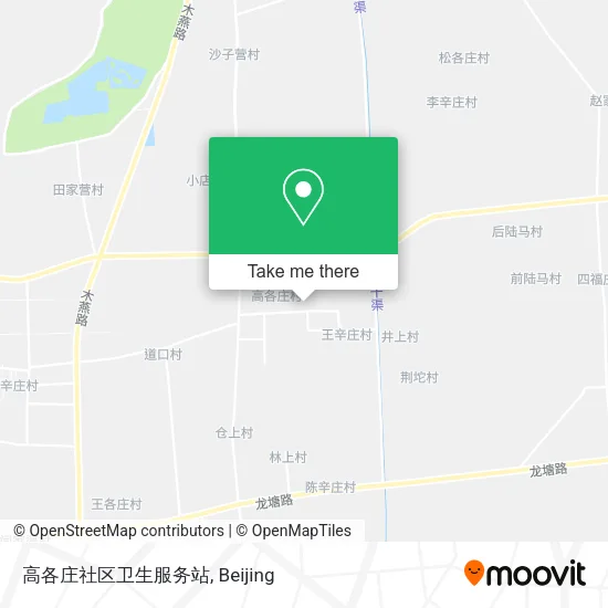 高各庄社区卫生服务站 map