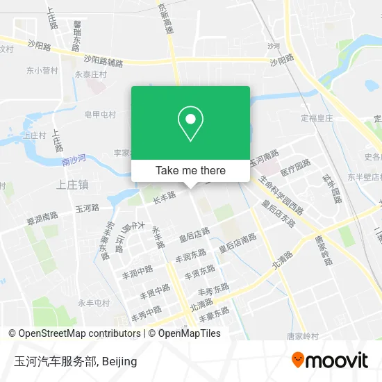 玉河汽车服务部 map