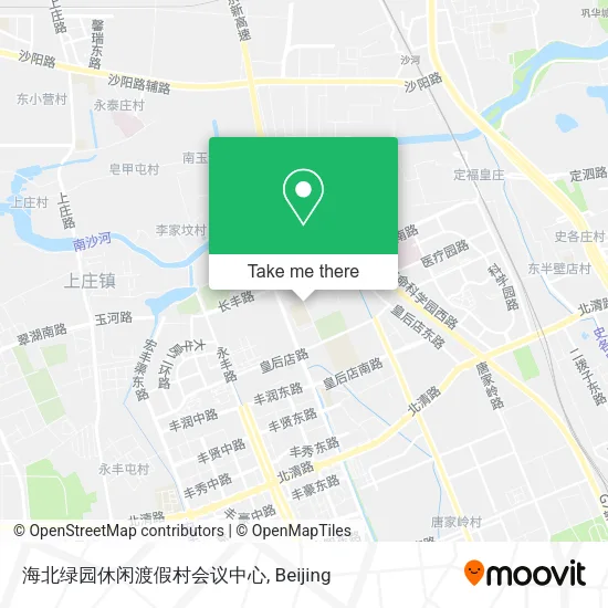 海北绿园休闲渡假村会议中心 map
