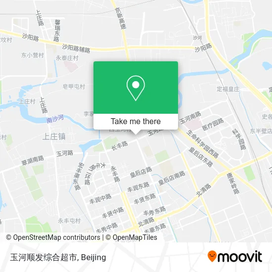 玉河顺发综合超市 map