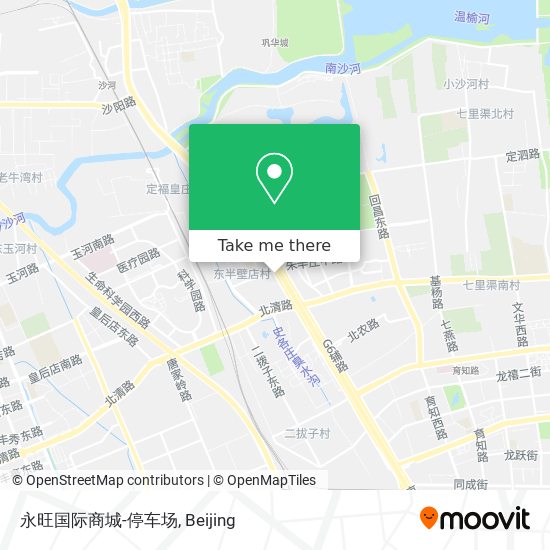 永旺国际商城-停车场 map