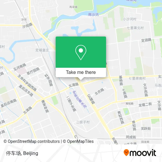 停车场 map