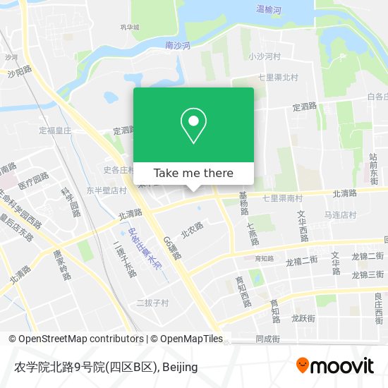 农学院北路9号院(四区B区) map