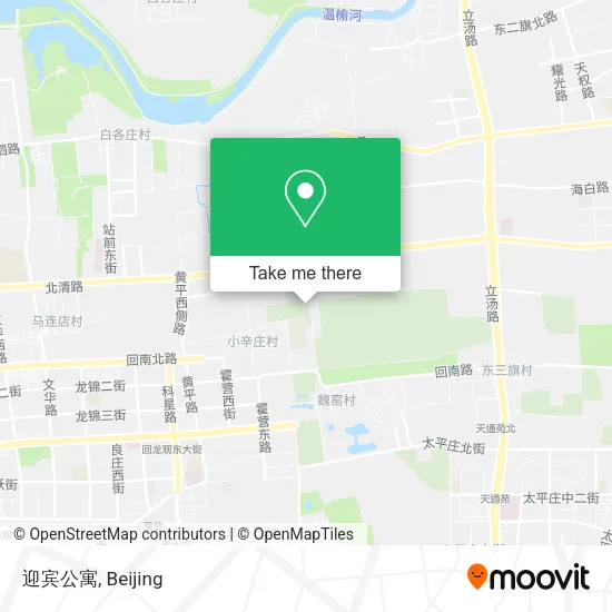迎宾公寓 map