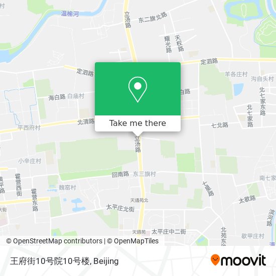 王府街10号院10号楼 map