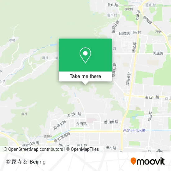 姚家寺塔 map