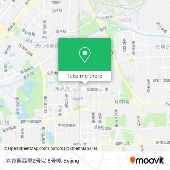 姚家园西里2号院-8号楼 map