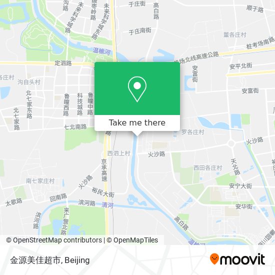 金源美佳超市 map
