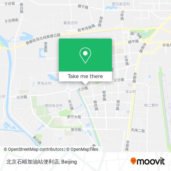 北京石峪加油站便利店 map