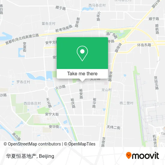 华夏恒基地产 map