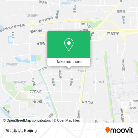东北饭店 map
