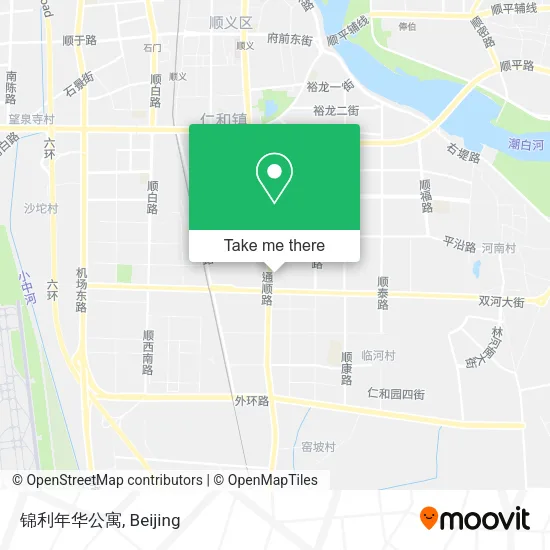 锦利年华公寓 map