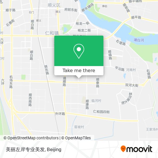 美丽左岸专业美发 map