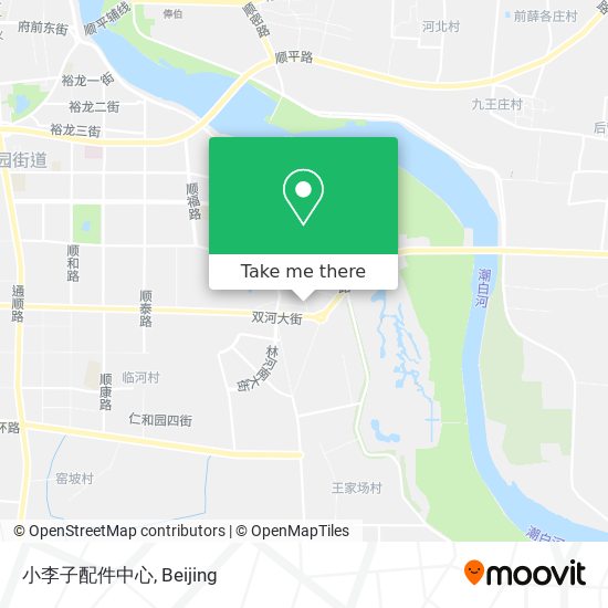 小李子配件中心 map