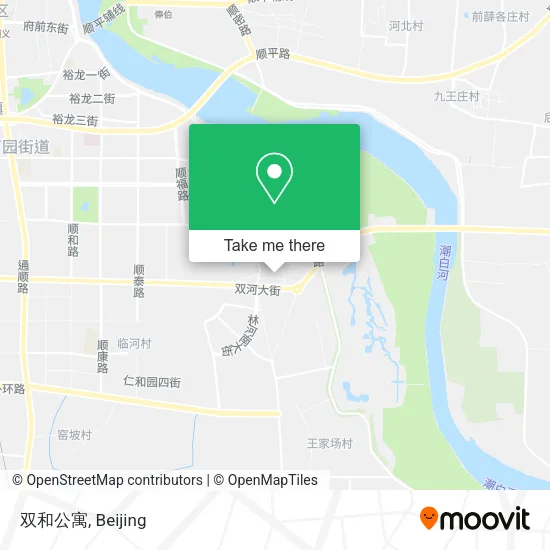 双和公寓 map