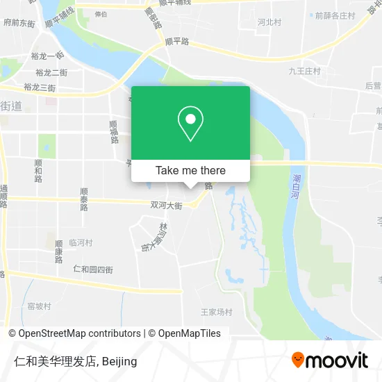 仁和美华理发店 map
