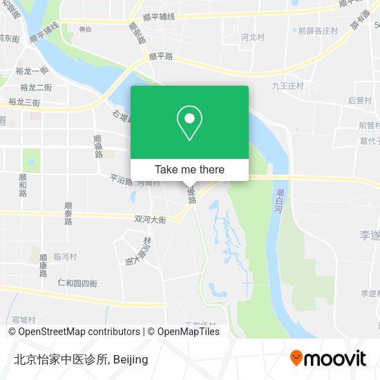 北京怡家中医诊所 map