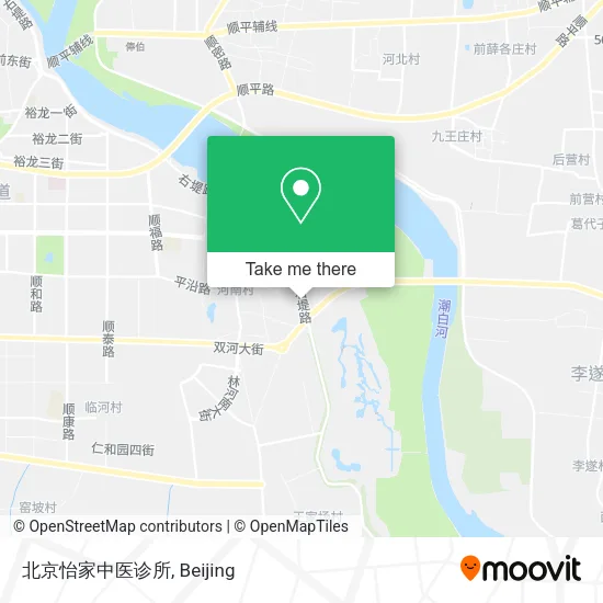 北京怡家中医诊所 map