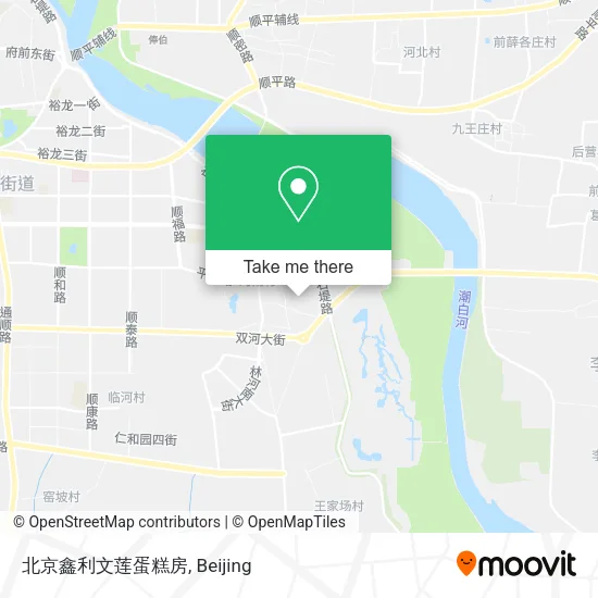 北京鑫利文莲蛋糕房 map
