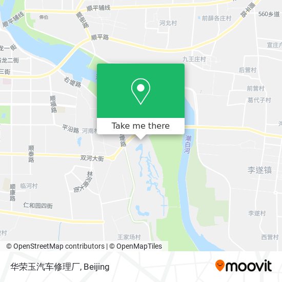 华荣玉汽车修理厂 map