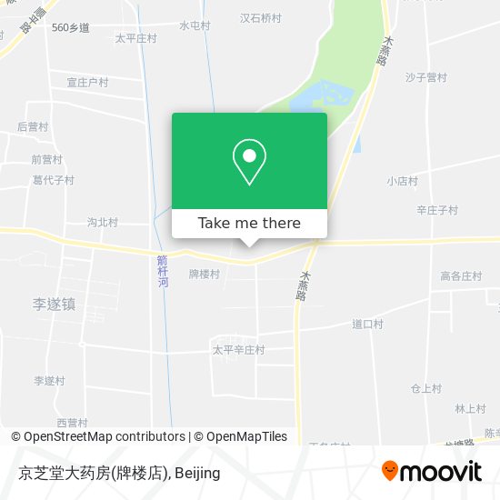 京芝堂大药房(牌楼店) map