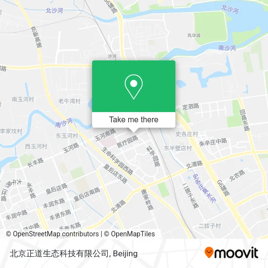 北京正道生态科技有限公司 map
