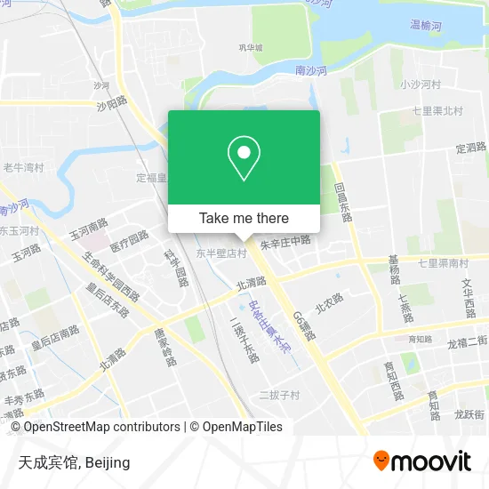 天成宾馆 map