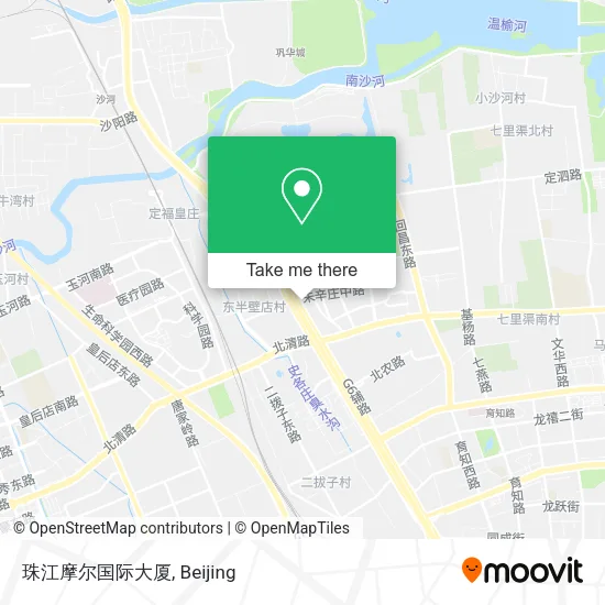 珠江摩尔国际大厦 map
