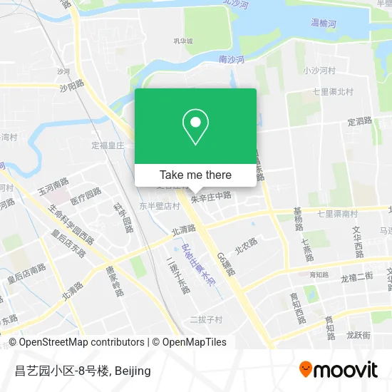昌艺园小区-8号楼 map