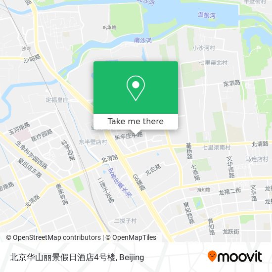 北京华山丽景假日酒店4号楼 map