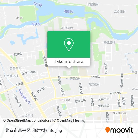 北京市昌平区明欣学校 map