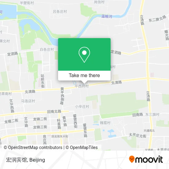 宏润宾馆 map