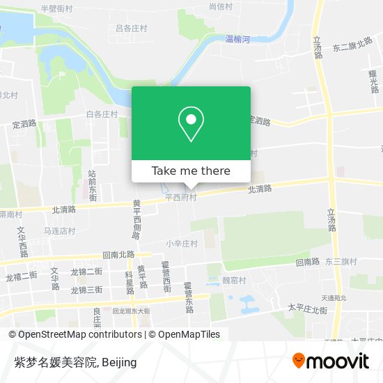 紫梦名媛美容院 map