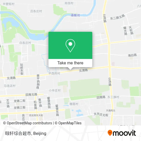 颐轩综合超市 map