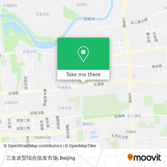 三友农贸综合批发市场 map