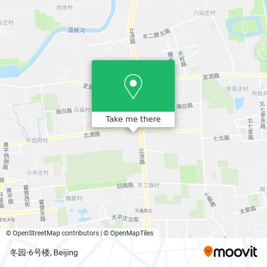 冬园-6号楼 map