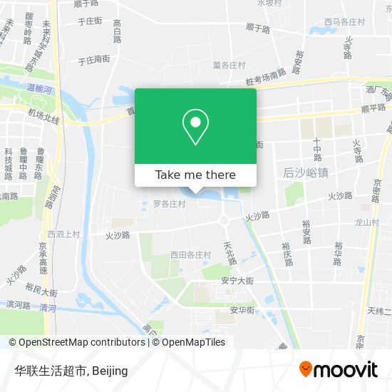 华联生活超市 map