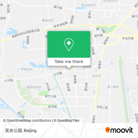 莫奈公园 map