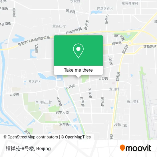 福祥苑-8号楼 map
