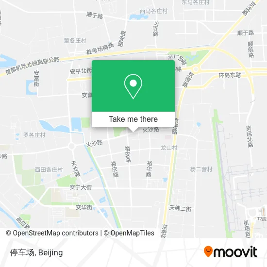 停车场 map