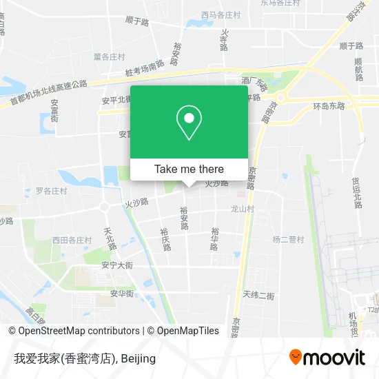 我爱我家(香蜜湾店) map