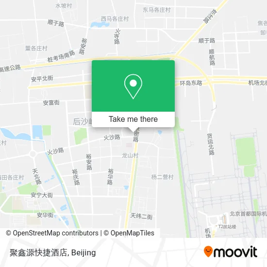 聚鑫源快捷酒店 map