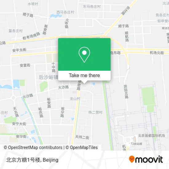 北京方糖1号楼 map