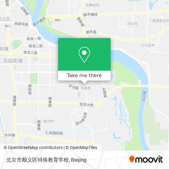 北京市顺义区特殊教育学校 map