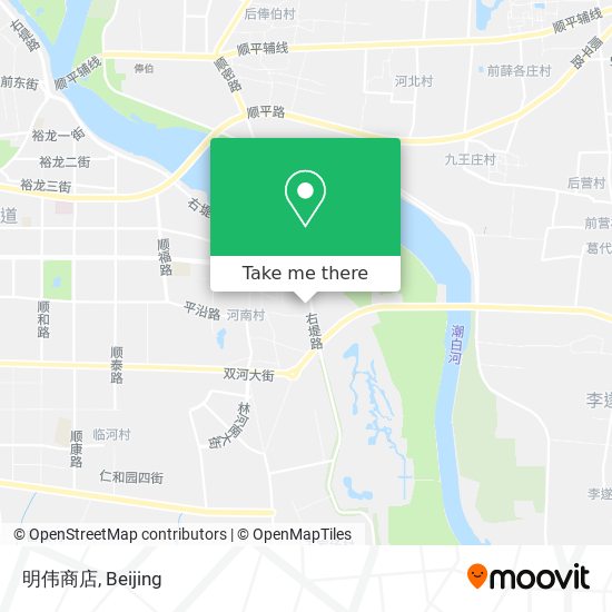 明伟商店 map