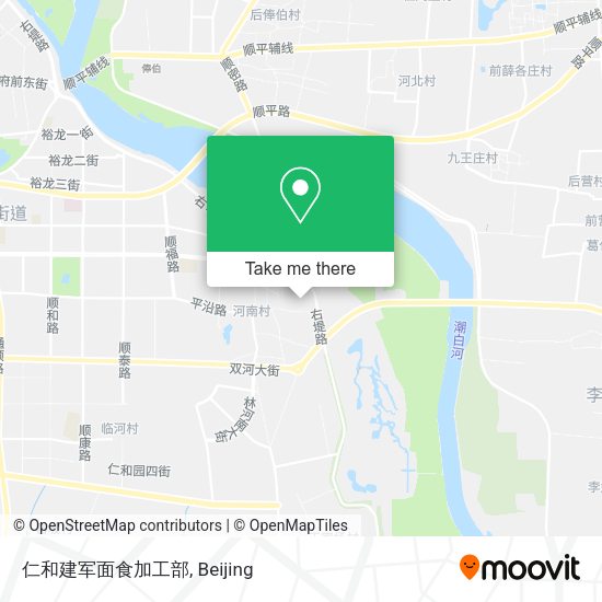 仁和建军面食加工部 map