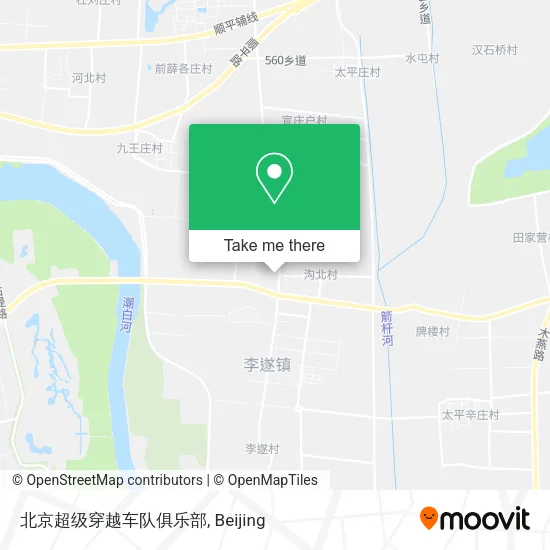 北京超级穿越车队俱乐部 map