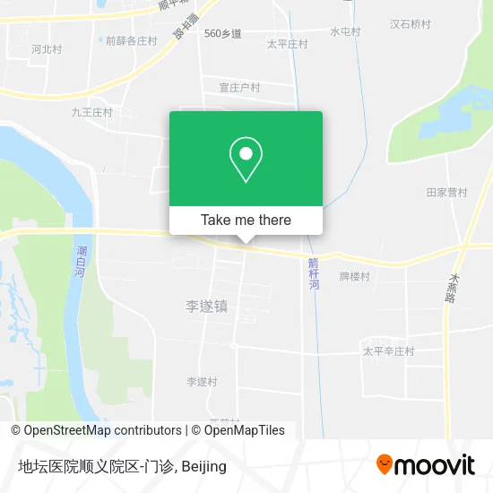 地坛医院顺义院区-门诊 map